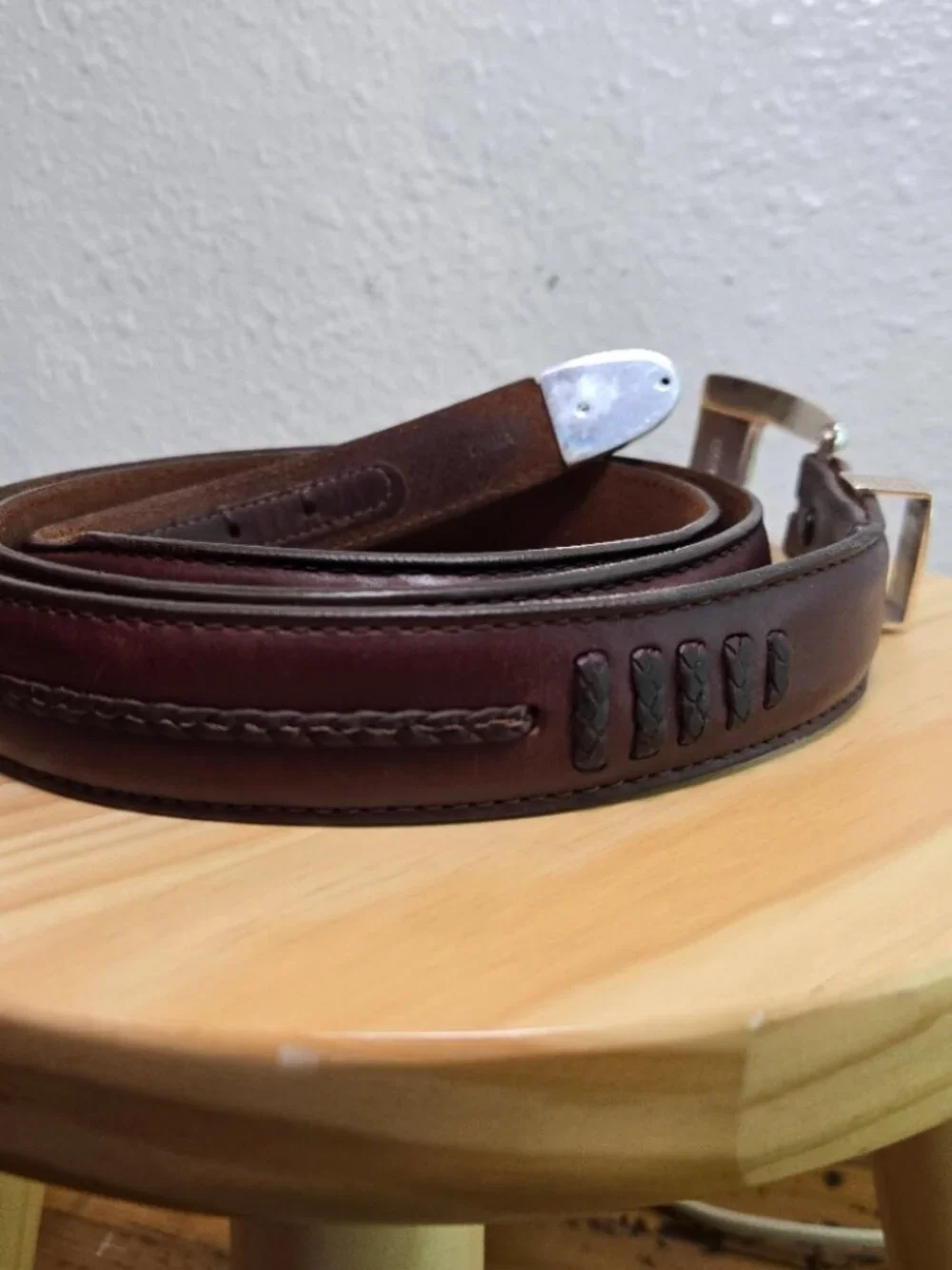 Vintage Brighton Salina Taper Belt- Rare Size 46